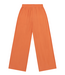 Alix The Label Broek ladies woven irregular wide leg pants SOFT ORANGE