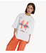 Alix The Label T-shirt ladies knitted 14 the label t-shirt SOFT WHITE