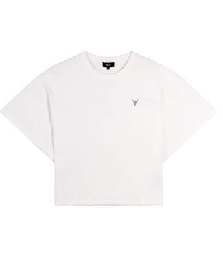 Alix The Label Top ladies knitted batwing top SOFT WHITE