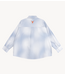 Alix The Label Blouse ladies woven faded stripe blouse SOFT BLUE