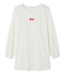 American Vintage T-shirt long YRUKI blanc