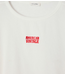 American Vintage T-shirt long YRUKI blanc