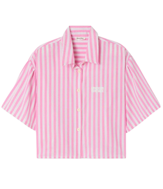 American Vintage Blouse vextown rayures rose