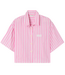 American Vintage Blouse vextown rayures rose