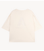 Alix The Label Top ladies knitted scuba V-neck top CREAM