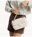 Alix The Label Tas ladies woven small boucle bag CREAM
