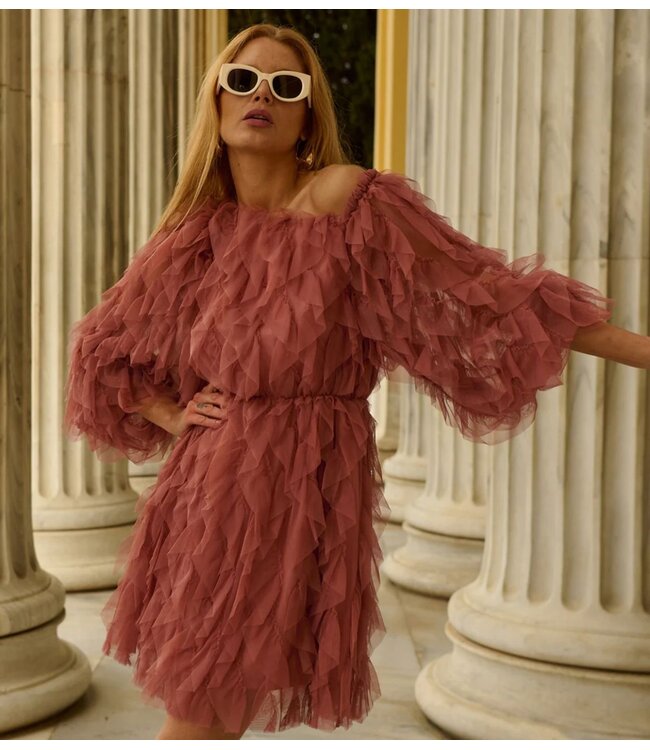 OU. Jurk Dress Rue de Crimée  Poudre