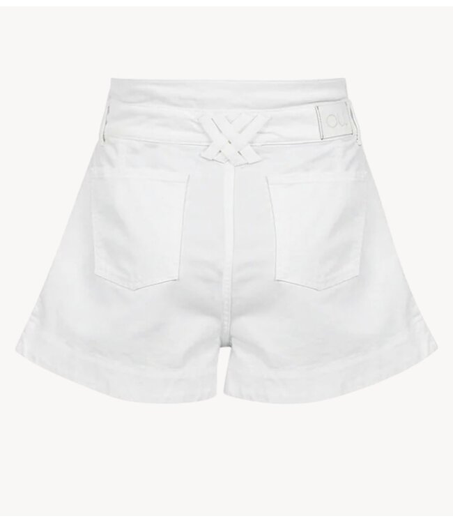 OU. Broek Short Voltaire Blanche