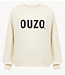 OU. Trui Sweater Rue de Buci Ouzo Blanche