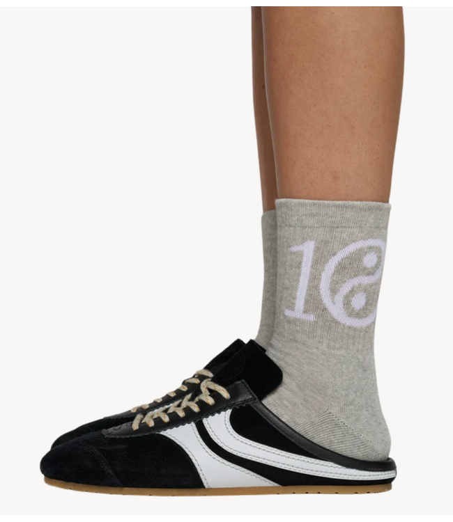 10DAYS Sokken socks yin yang light grey melee