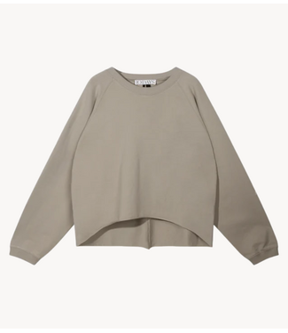 10DAYS Trui silent chique raglan sweater fog