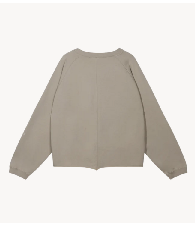 10DAYS Trui silent chique raglan sweater fog