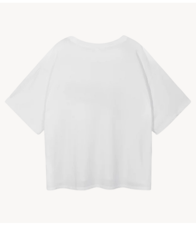 10DAYS Top believe tee white