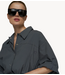 10DAYS Jack wide crinkle jacket steel blue