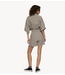 10DAYS Jack wide crinkle jacket fog