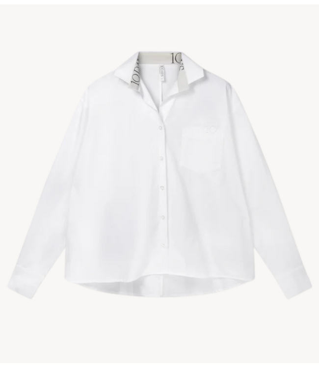 10DAYS Blouse shirt white