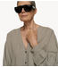 10DAYS Blouse cotton linen blouse fog