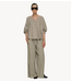 10DAYS Blouse cotton linen blouse fog