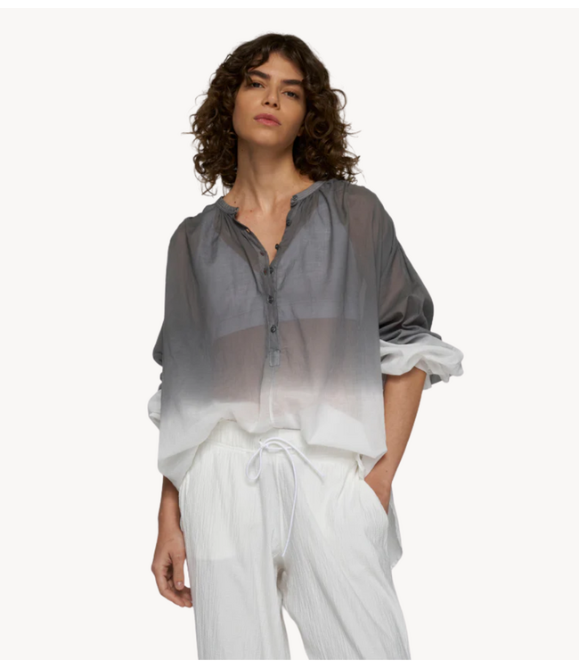 10DAYS Blouse dip dye blouse mid grey