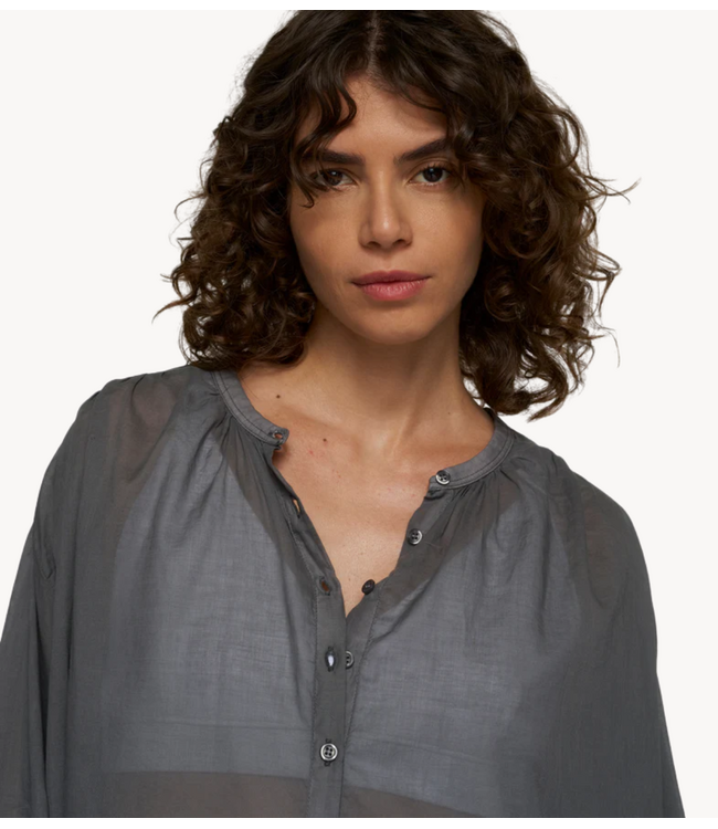 10DAYS Blouse dip dye blouse mid grey