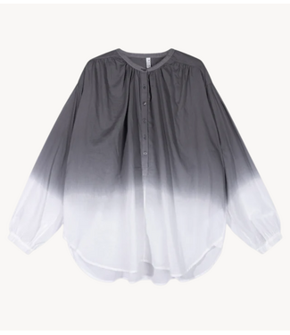 10DAYS Blouse dip dye blouse mid grey