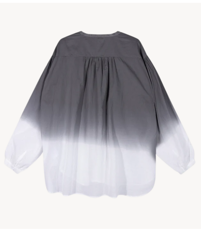 10DAYS Blouse dip dye blouse mid grey