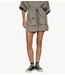 10DAYS Broek crinkle utility shorts fog