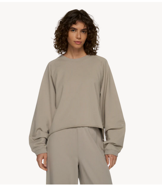 10DAYS Trui silent chique raglan sweater fog