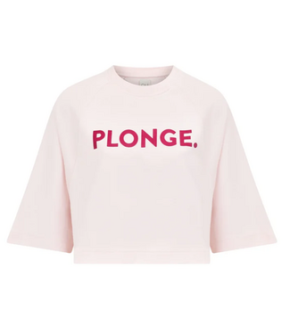OU. Top Tee Bastille Plonge Blush