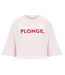OU. Top Tee Bastille Plonge Blush