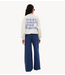 BY-BAR Trui lili amor sweater light grey melee
