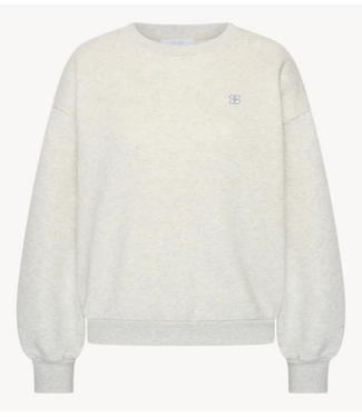 BY-BAR Trui lili amor sweater light grey melee