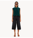 BY-BAR Broek noho long denim shorts jet black