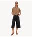 BY-BAR Broek noho long denim shorts jet black