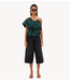 BY-BAR Broek noho long denim shorts jet black
