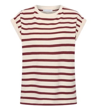 BY-BAR Top tobi stripe top grain wine stripe