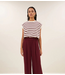 BY-BAR Top tobi stripe top grain wine stripe