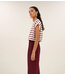BY-BAR Top tobi stripe top grain wine stripe
