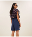 BY-BAR Blouse Danee ikat blouse wine ikat print