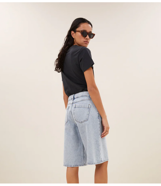 BY-BAR Broek soho denim shorts light denim