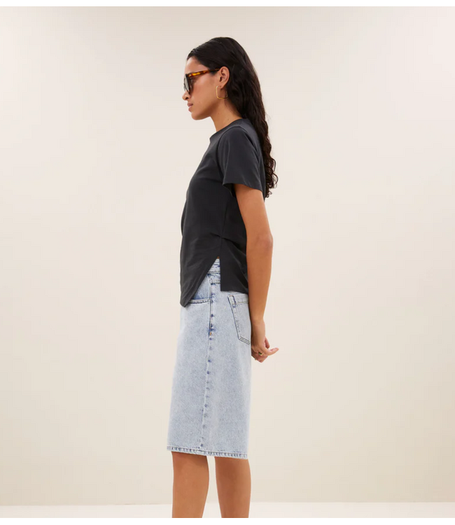BY-BAR Broek soho denim shorts light denim