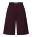 BY-BAR Broek finn bermuda shorts dark wine