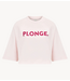OU. Top Tee Bastille Plonge Blush