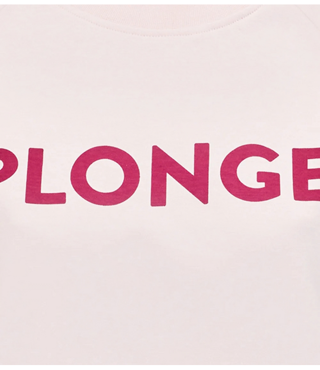 OU. Top Tee Bastille Plonge Blush