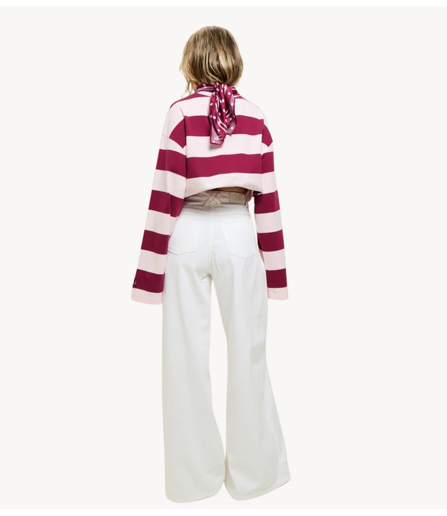 OU. Shirt Longsleeve Marseille Beet Blush