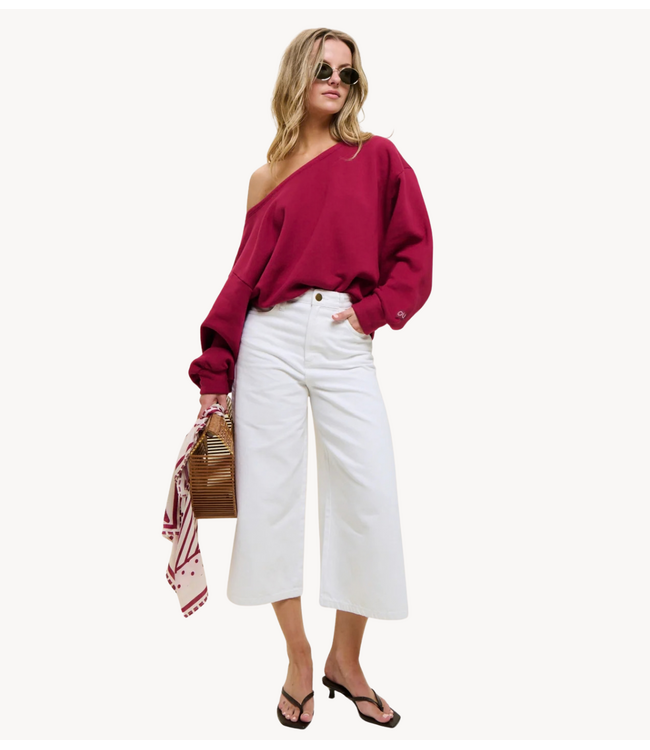 OU. Trui Sweater Rue D'Antin Beet