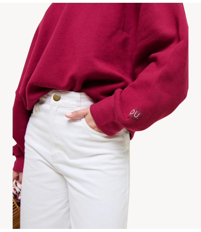 OU. Trui Sweater Rue D'Antin Beet