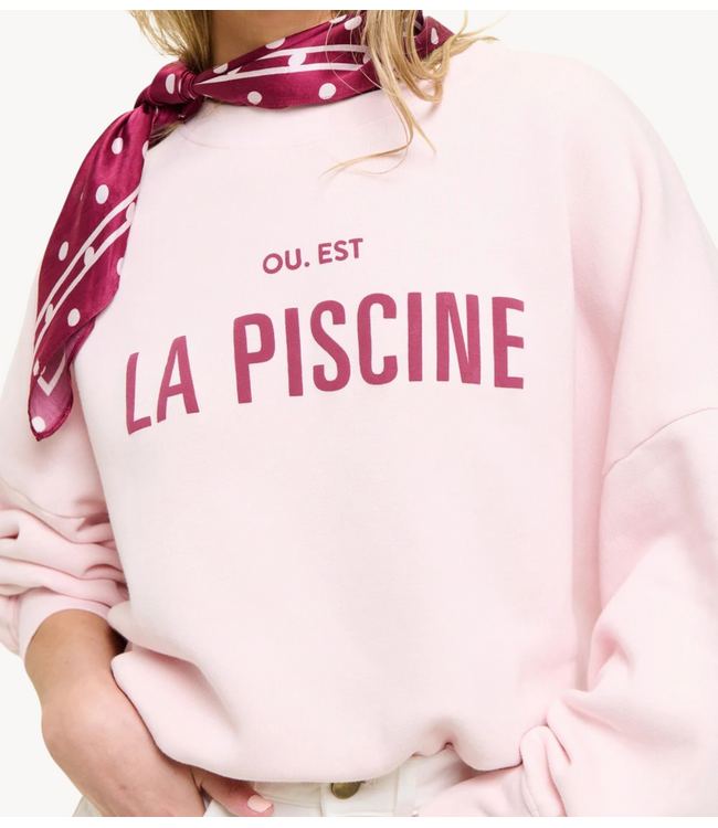 OU. Trui Sweater Rue de Buci Piscine Blush