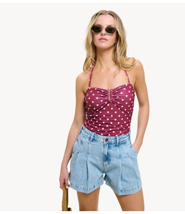OU. Badpak Swimsuit Le Bain Polka