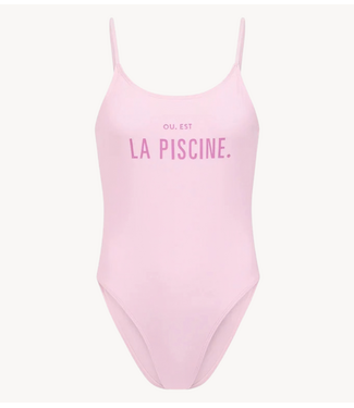 OU. Badpak Swimsuit La Piscine Blush